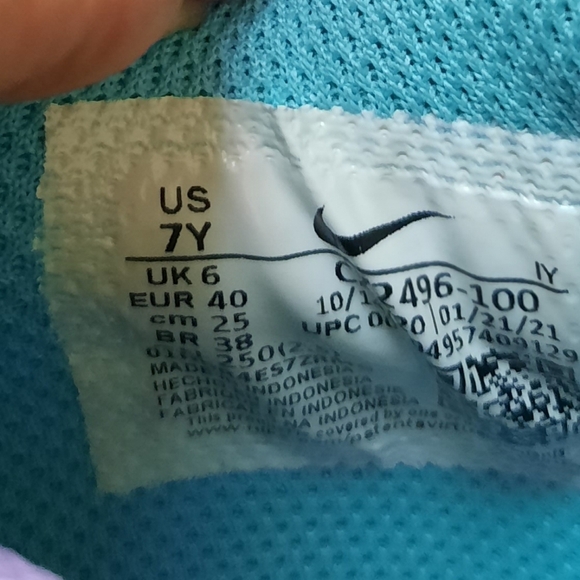 Nike Dunk Colorful Low-Top Sneakers Size 7 Youth - Picture 4 of 14